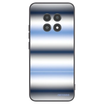 Picasee silikónový čierny obal pre Realme 12X - Static Lines