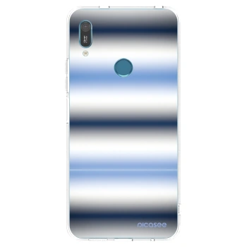 Picasee silikónový prehľadný obal pre Huawei Y6 2019 - Static Lines
