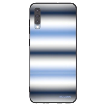 Picasee silikónový čierny obal pre Samsung Galaxy A70 A705F - Static Lines