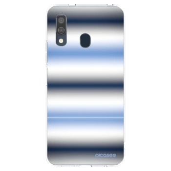 Picasee silikónový prehľadný obal pre Samsung Galaxy A40 A405F - Static Lines