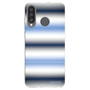 Picasee silikónový prehľadný obal pre Huawei P30 Lite - Static Lines