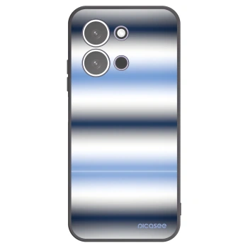 Picasee silikónový čierny obal pre Xiaomi Redmi 15C 5G - Static Lines
