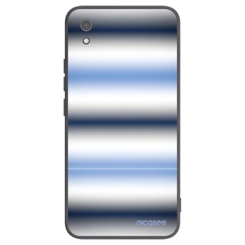 Picasee silikónový čierny obal pre Xiaomi Redmi 7A - Static Lines