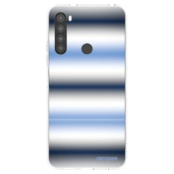 Picasee silikónový prehľadný obal pre Xiaomi Redmi Note 8 - Static Lines