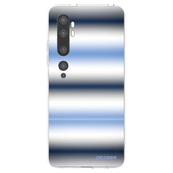 Picasee silikónový prehľadný obal pre Xiaomi Mi Note 10 (Pro) - Static Lines