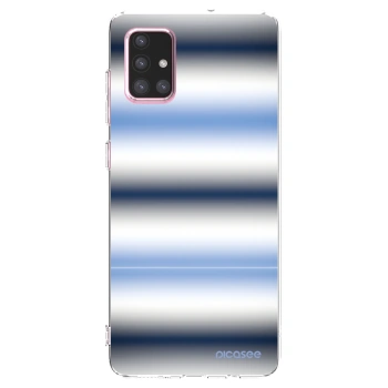 Picasee silikónový prehľadný obal pre Samsung Galaxy A71 A715F - Static Lines