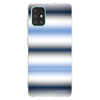 Picasee silikónový prehľadný obal pre Samsung Galaxy A51 A515F - Static Lines