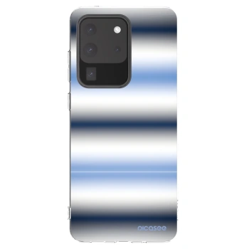 Picasee silikónový prehľadný obal pre Samsung Galaxy S20 Ultra 5G G988F - Static Lines