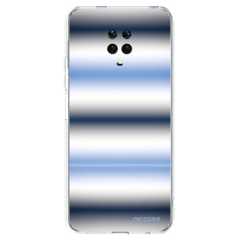 Picasee silikónový prehľadný obal pre Xiaomi Redmi Note 9 Pro - Static Lines