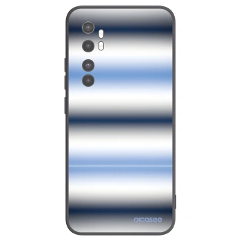Picasee silikónový čierny obal pre Xiaomi Mi Note 10 Lite - Static Lines