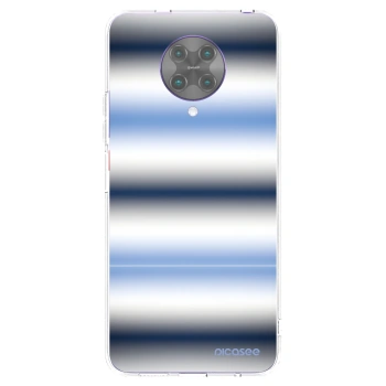 Picasee silikónový prehľadný obal pre Xiaomi Poco F2 Pro - Static Lines