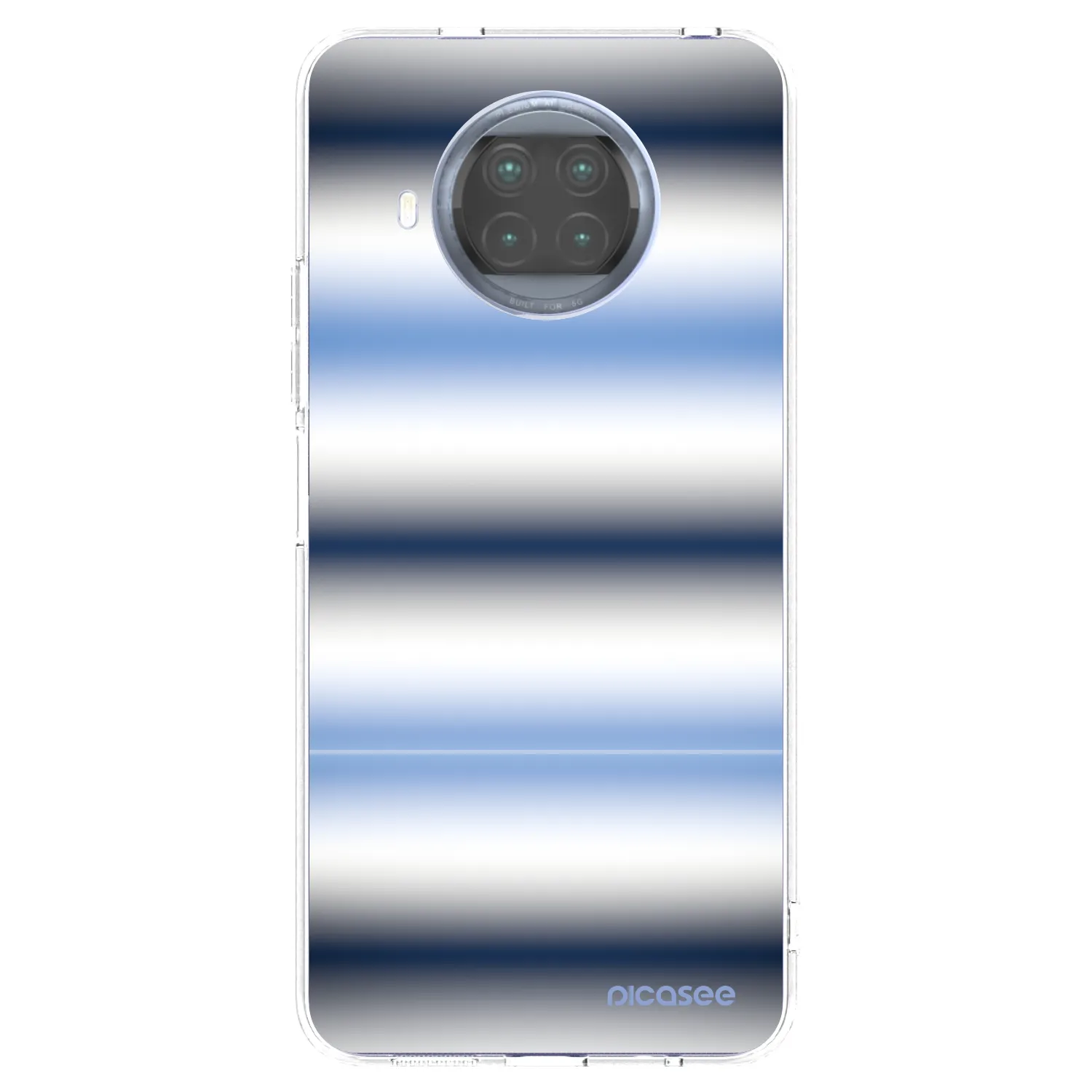 Picasee silikónový prehľadný obal pre Xiaomi Mi 10T Lite - Static Lines
