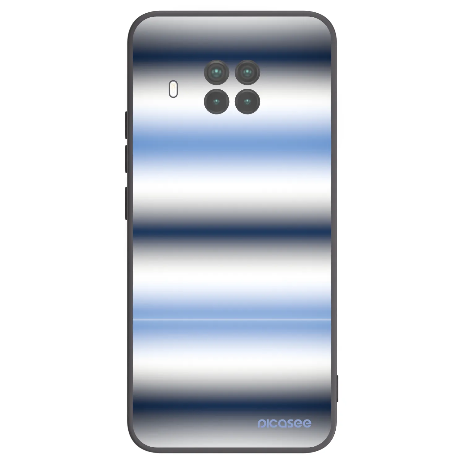 Picasee silikónový čierny obal pre Xiaomi Mi 10T Lite - Static Lines