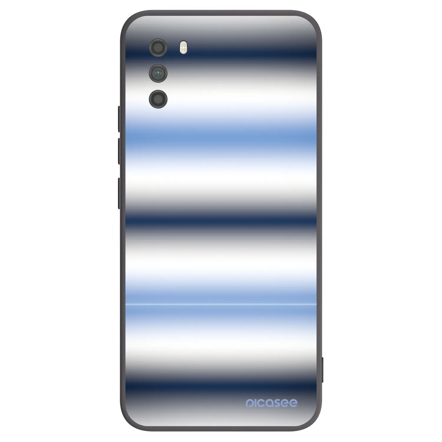 Picasee silikónový čierny obal pre Xiaomi Poco M3 - Static Lines