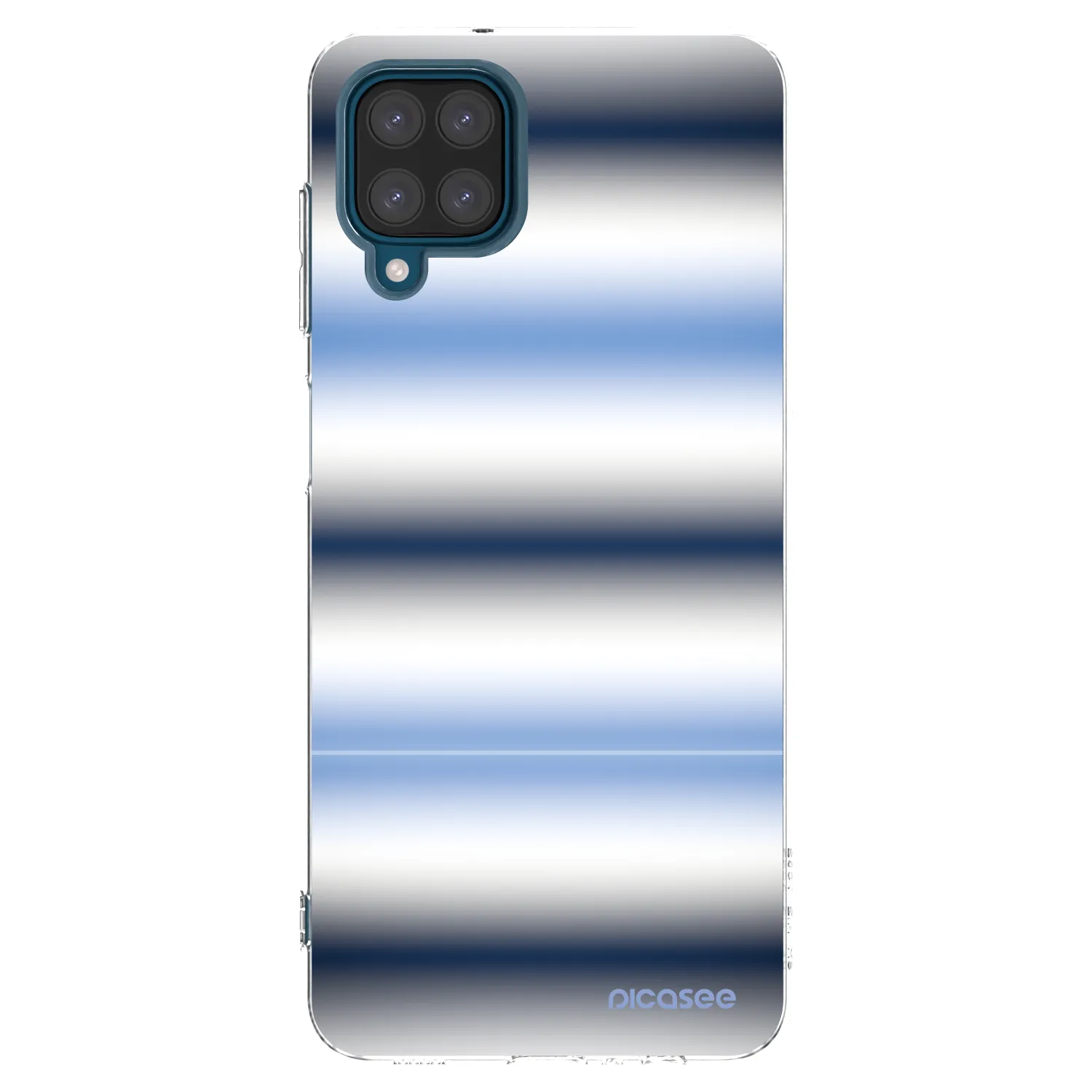 Silikónový prehľadný obal pre Samsung Galaxy A12 A125F - Static Lines