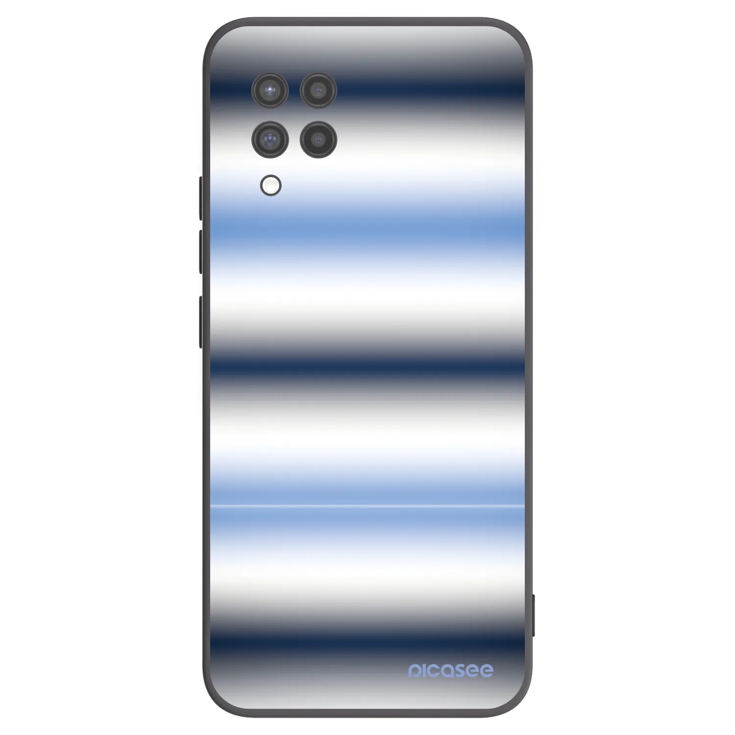 Picasee silikónový čierny obal pre Samsung Galaxy A42 A426B - Static Lines