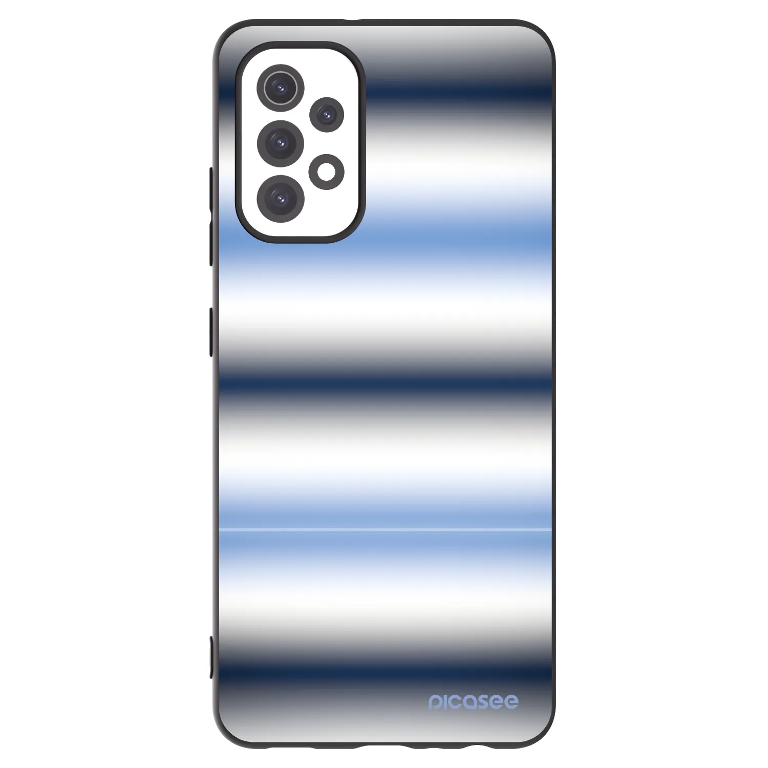 Picasee silikónový čierny obal pre Samsung Galaxy A32 5G A326B - Static Lines