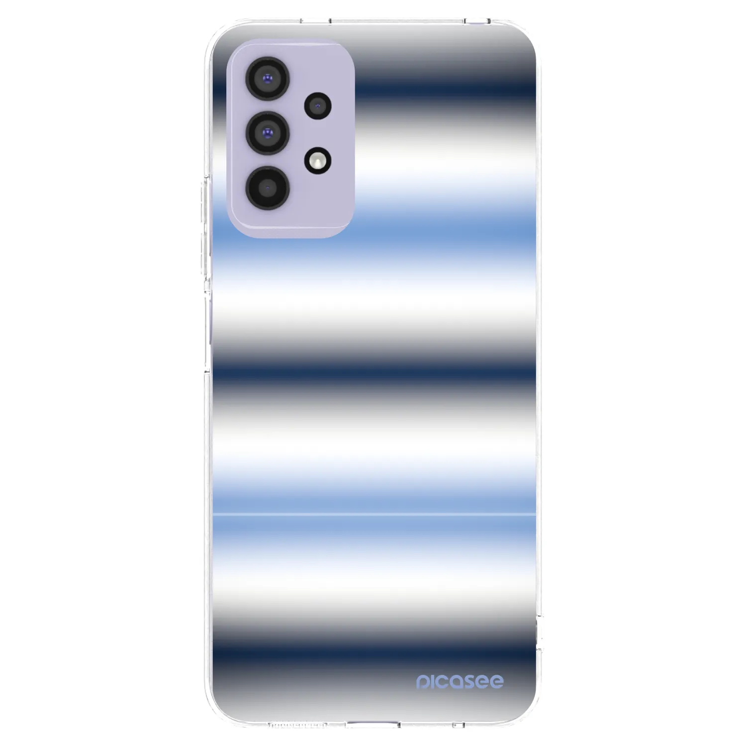 Picasee silikónový prehľadný obal pre Samsung Galaxy A32 4G SM-A325F - Static Lines