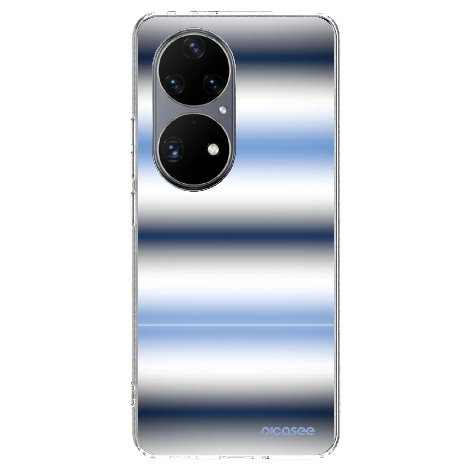 Picasee silikónový prehľadný obal pre Huawei P50 - Static Lines