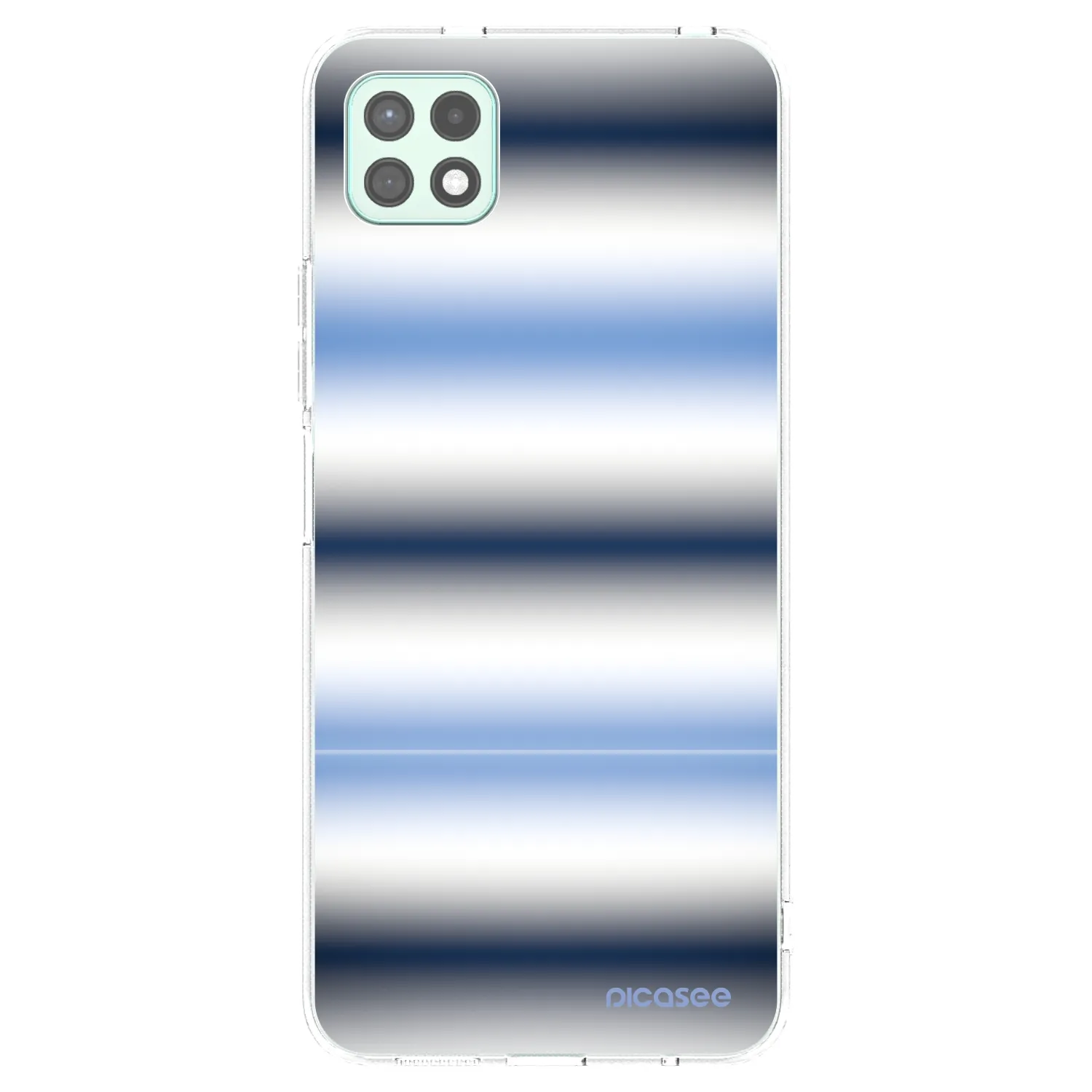 Picasee silikónový prehľadný obal pre Samsung Galaxy A22 A226B 5G - Static Lines
