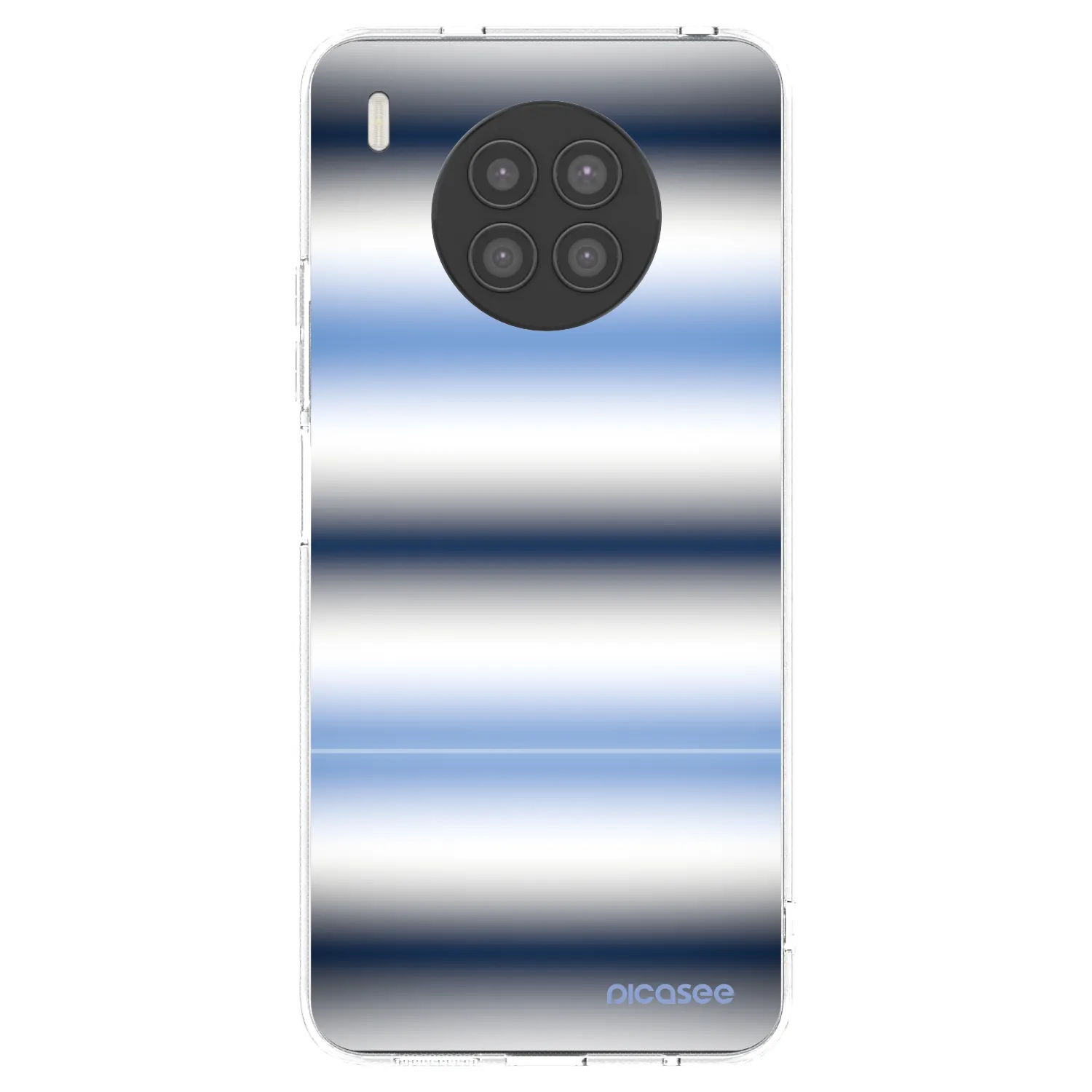Picasee silikónový prehľadný obal pre Huawei Nova 8i - Static Lines