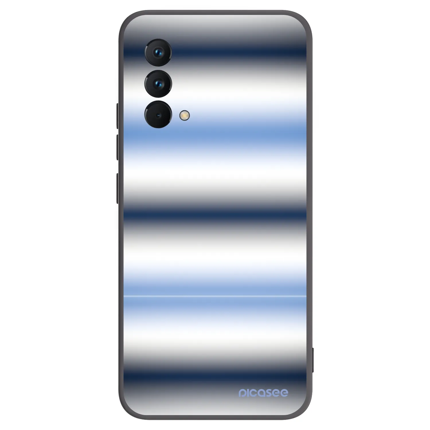Picasee silikónový čierny obal pre Realme GT Master Edition 5G - Static Lines