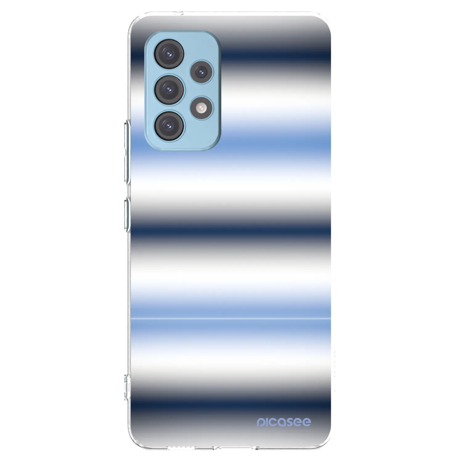 Silikónový prehľadný obal pre Samsung Galaxy A53 5G A536 - Static Lines