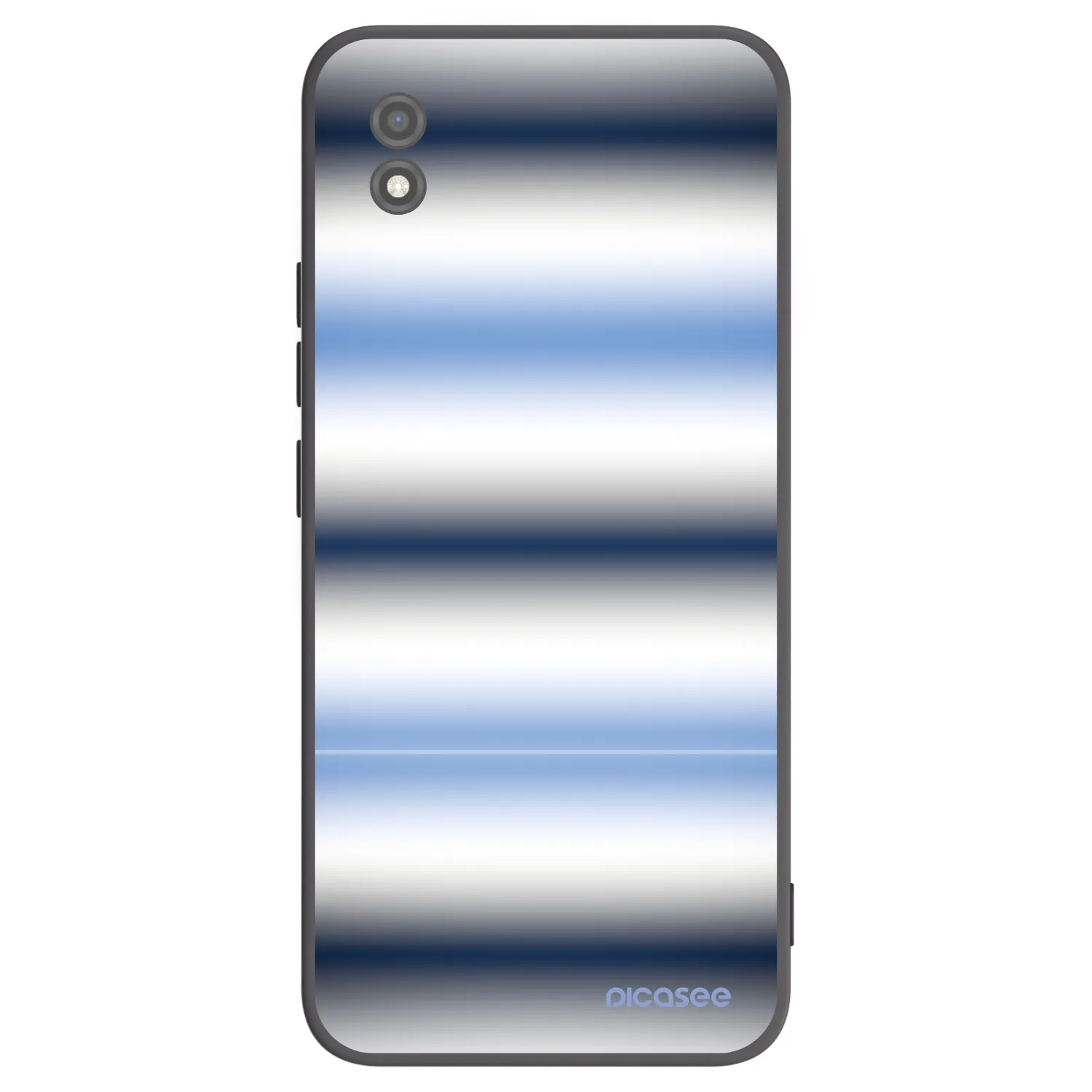Picasee silikónový čierny obal pre Realme C11 (2021) - Static Lines