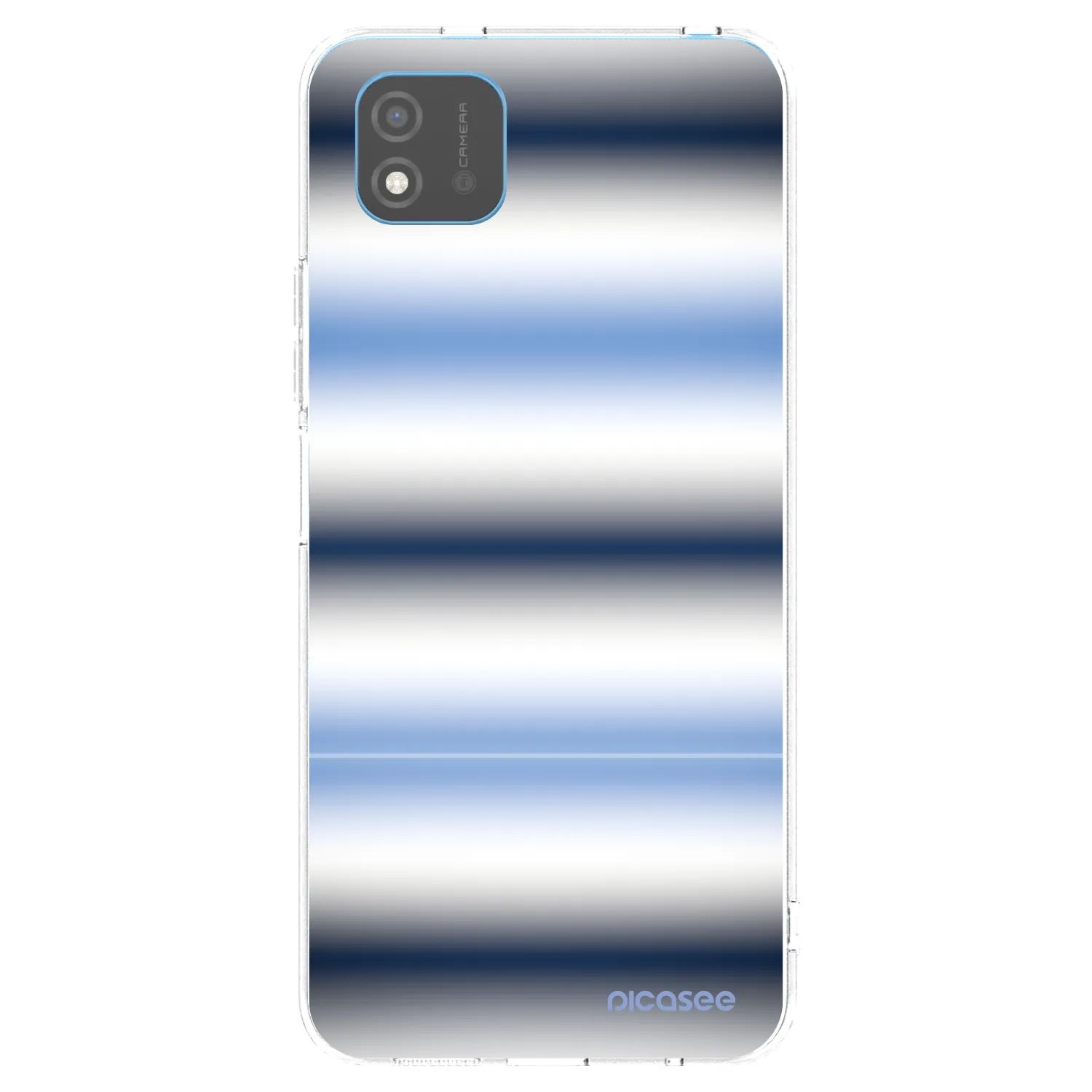 Picasee silikónový prehľadný obal pre Realme C11 (2021) - Static Lines