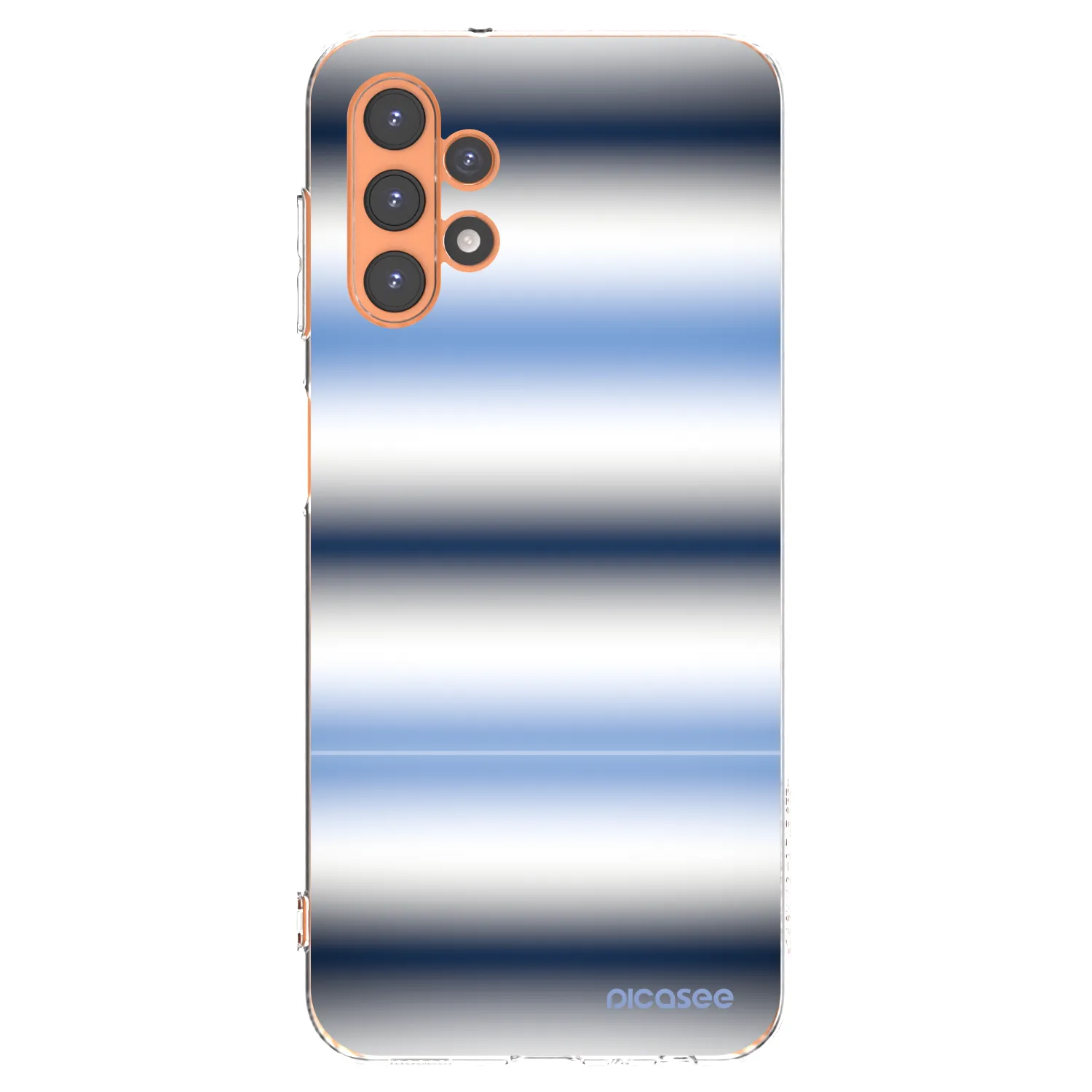 Picasee silikónový prehľadný obal pre Samsung Galaxy A13 4G A135 - Static Lines