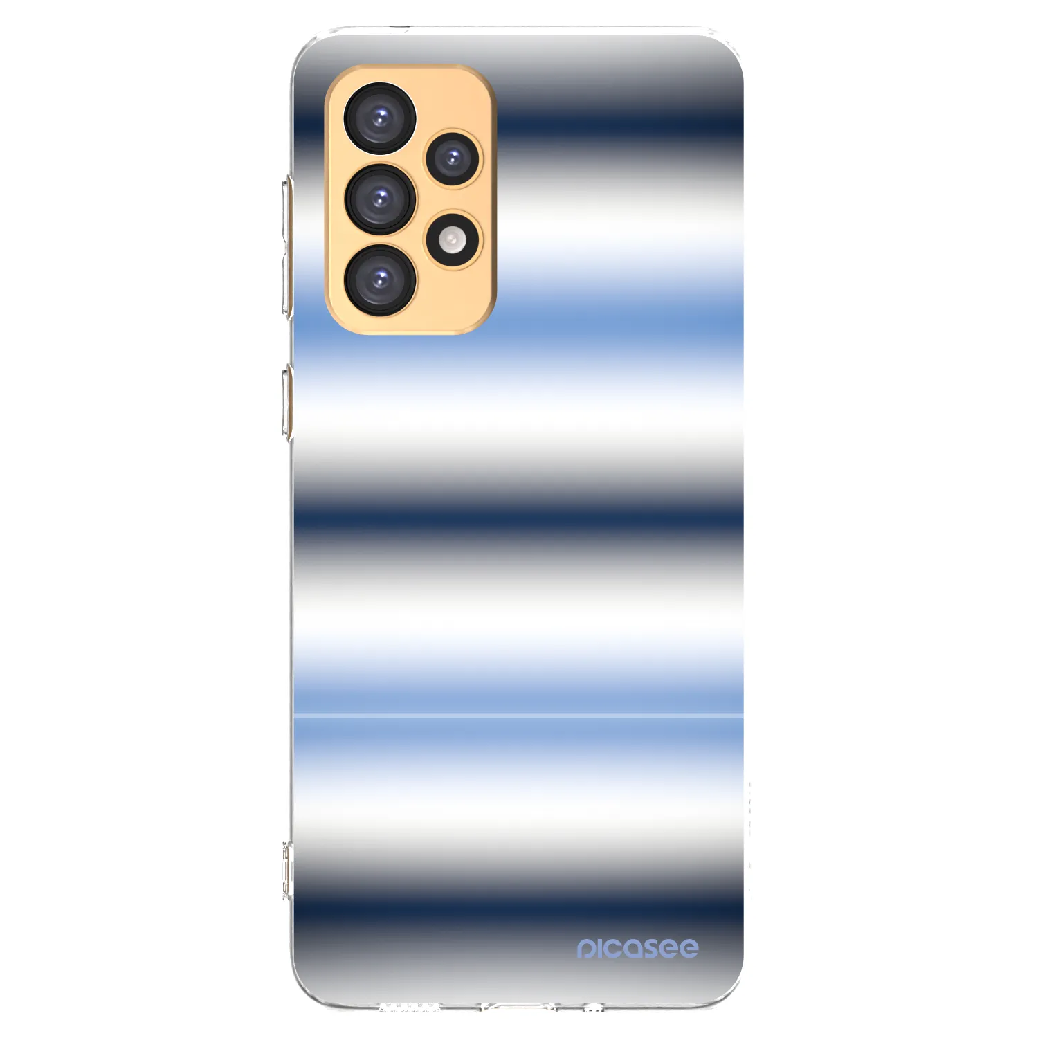Picasee silikónový prehľadný obal pre Samsung Galaxy A33 5G A336 - Static Lines