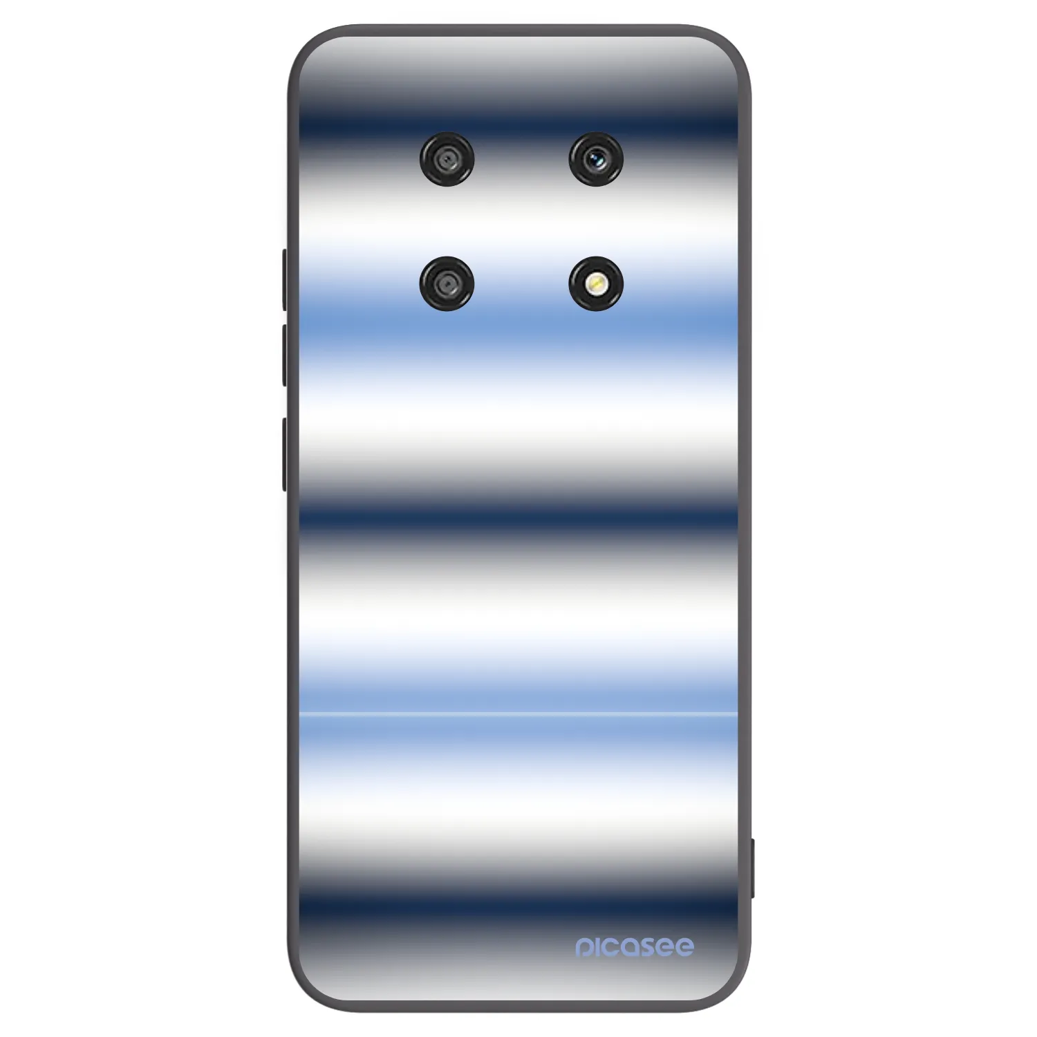 Picasee silikónový čierny obal pre Honor Magic4 Lite 5G - Static Lines