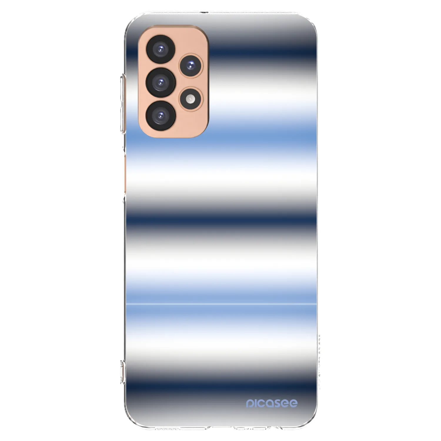 Silikónový prehľadný obal pre Samsung Galaxy A23 A236B 5G - Static Lines