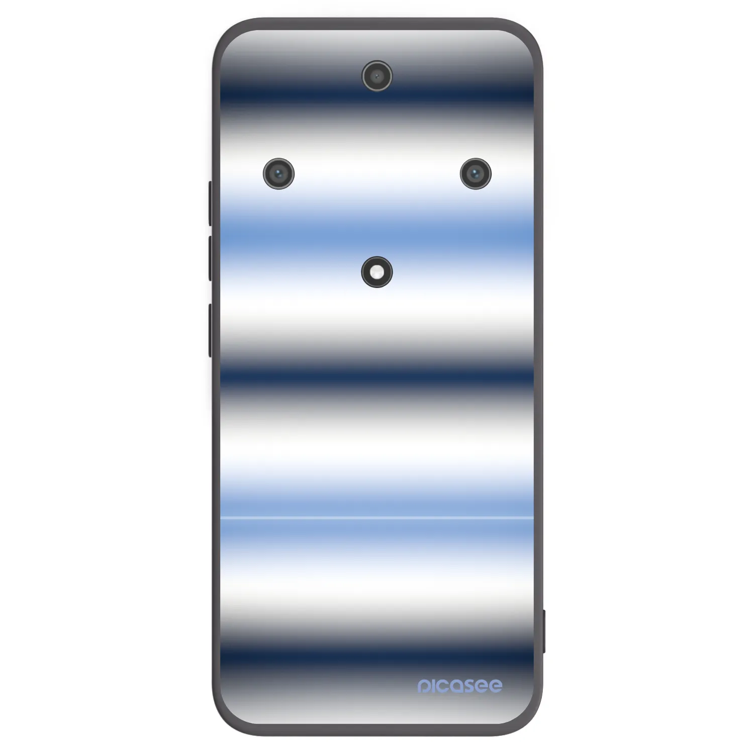 Picasee silikónový čierny obal pre Honor Magic5 Lite 5G - Static Lines