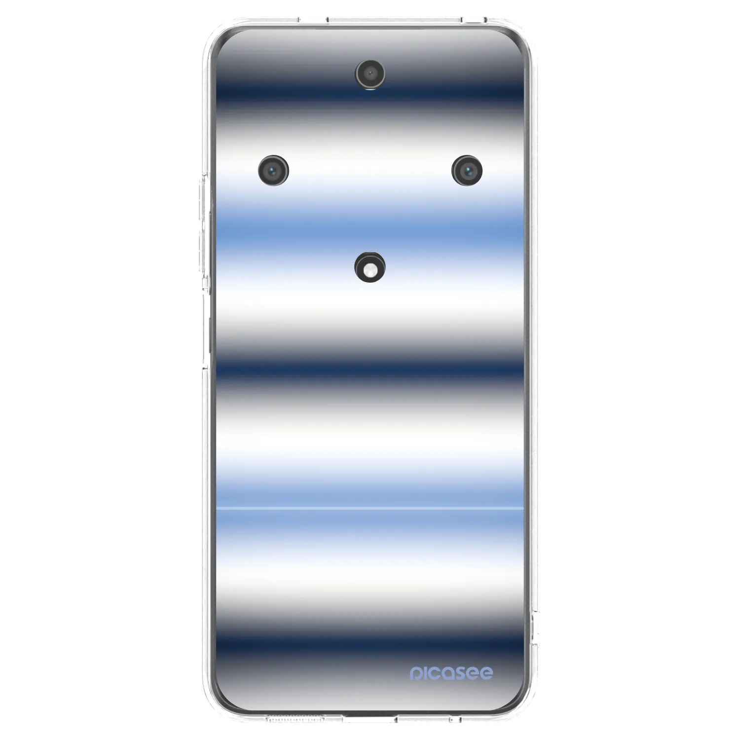 Picasee silikónový prehľadný obal pre Honor Magic5 Lite 5G - Static Lines