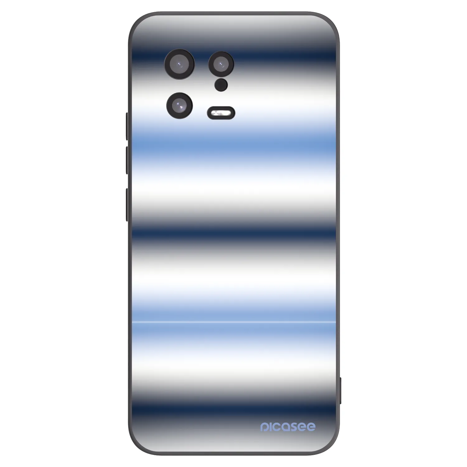 Silikónový čierny obal pre Xiaomi 13 - Static Lines