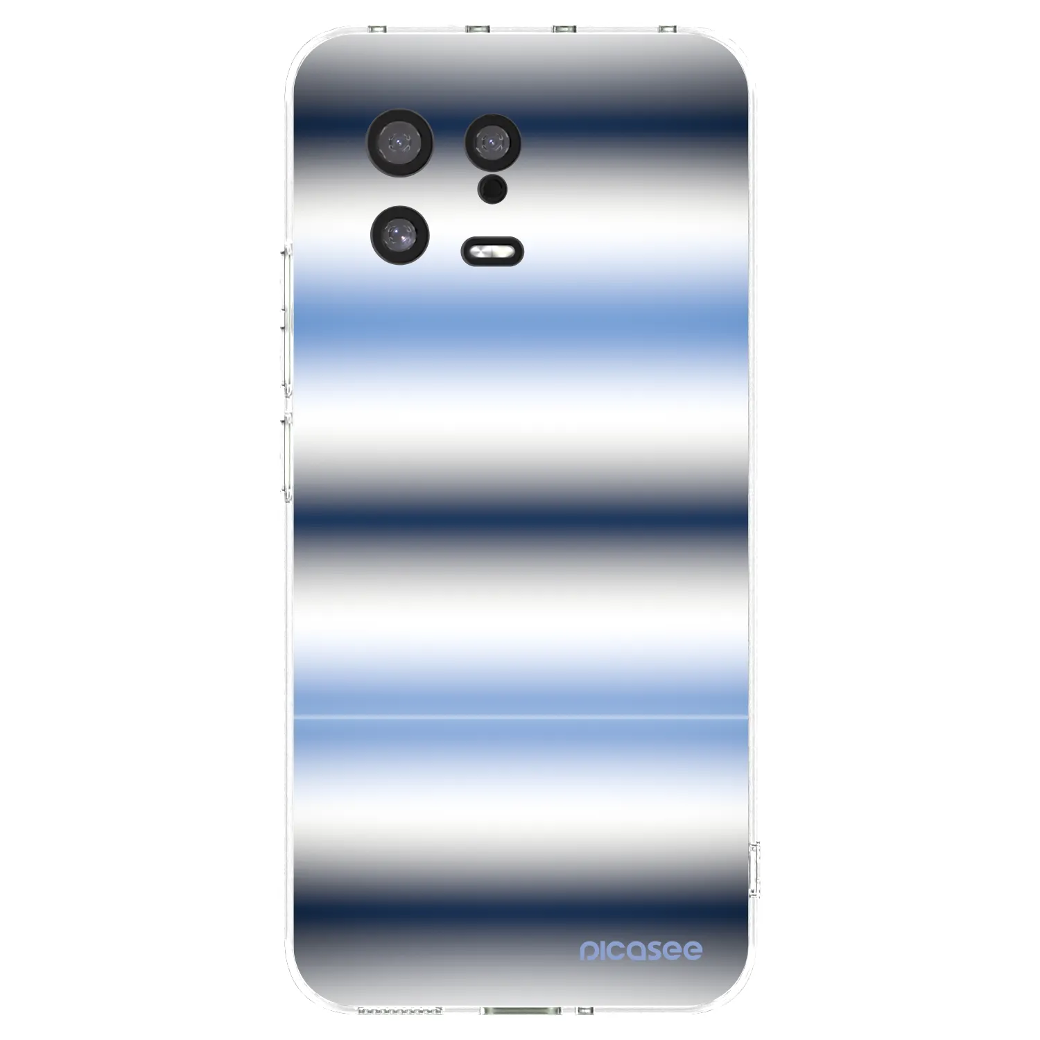 Silikónový prehľadný obal pre Xiaomi 13 - Static Lines