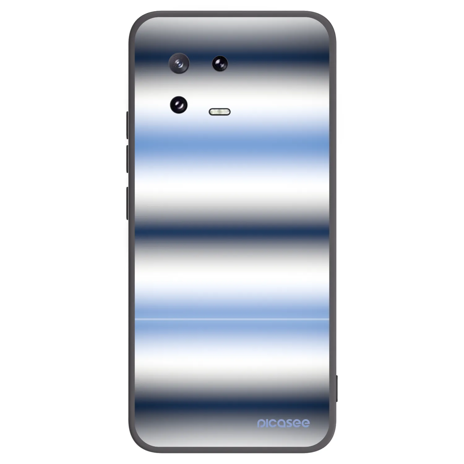 Picasee silikónový čierny obal pre Xiaomi 13 Pro - Static Lines