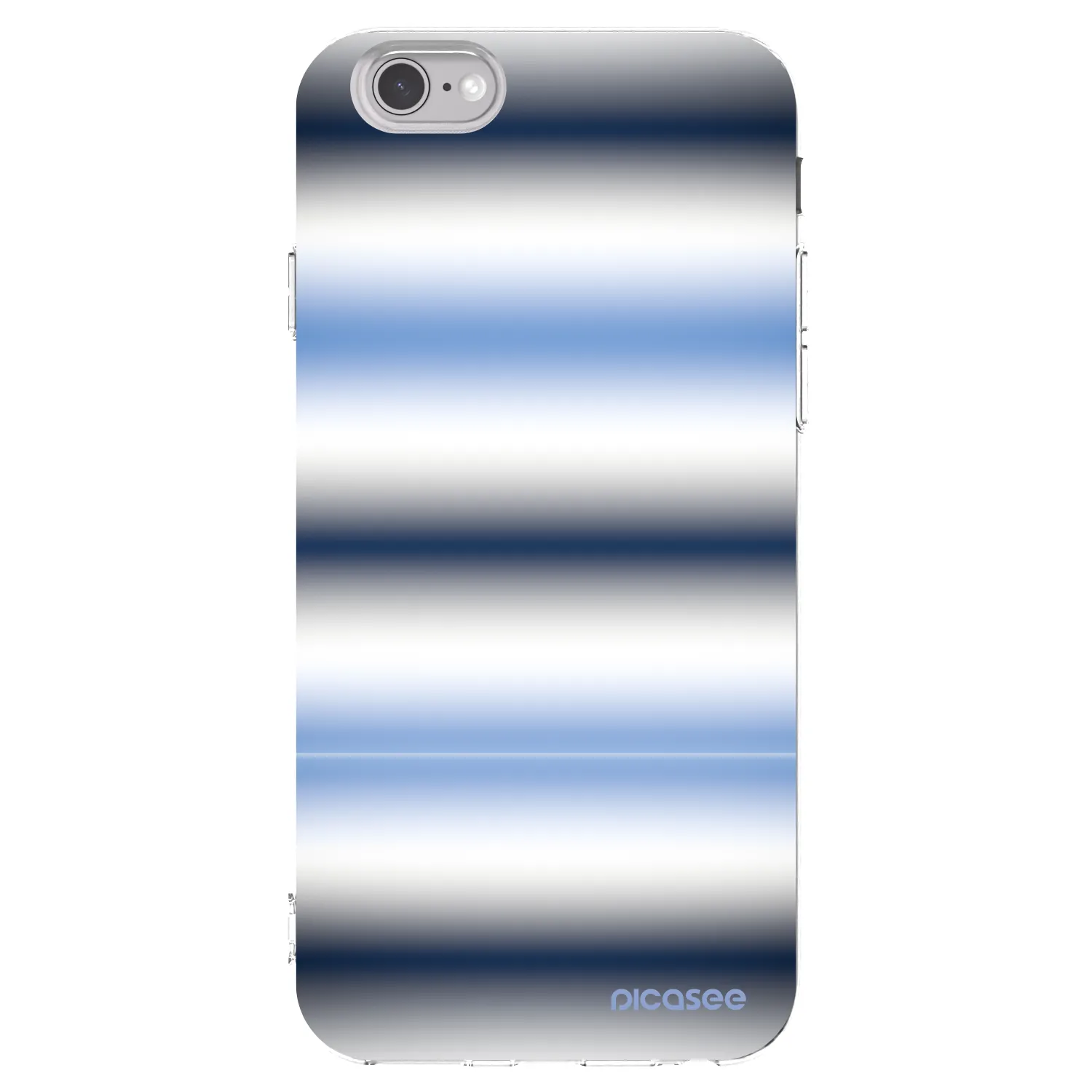 Picasee silikónový prehľadný obal pre Apple iPhone 6/6S - Static Lines