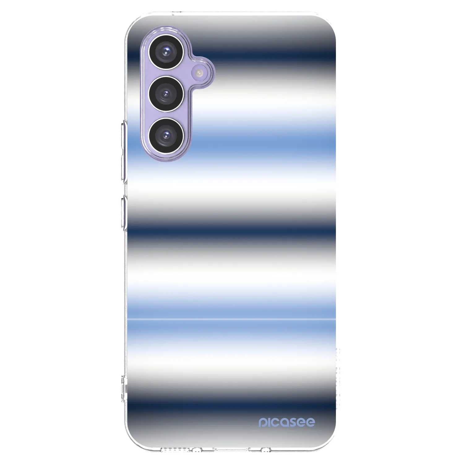 Picasee silikónový prehľadný obal pre Samsung Galaxy A54 5G A546B - Static Lines
