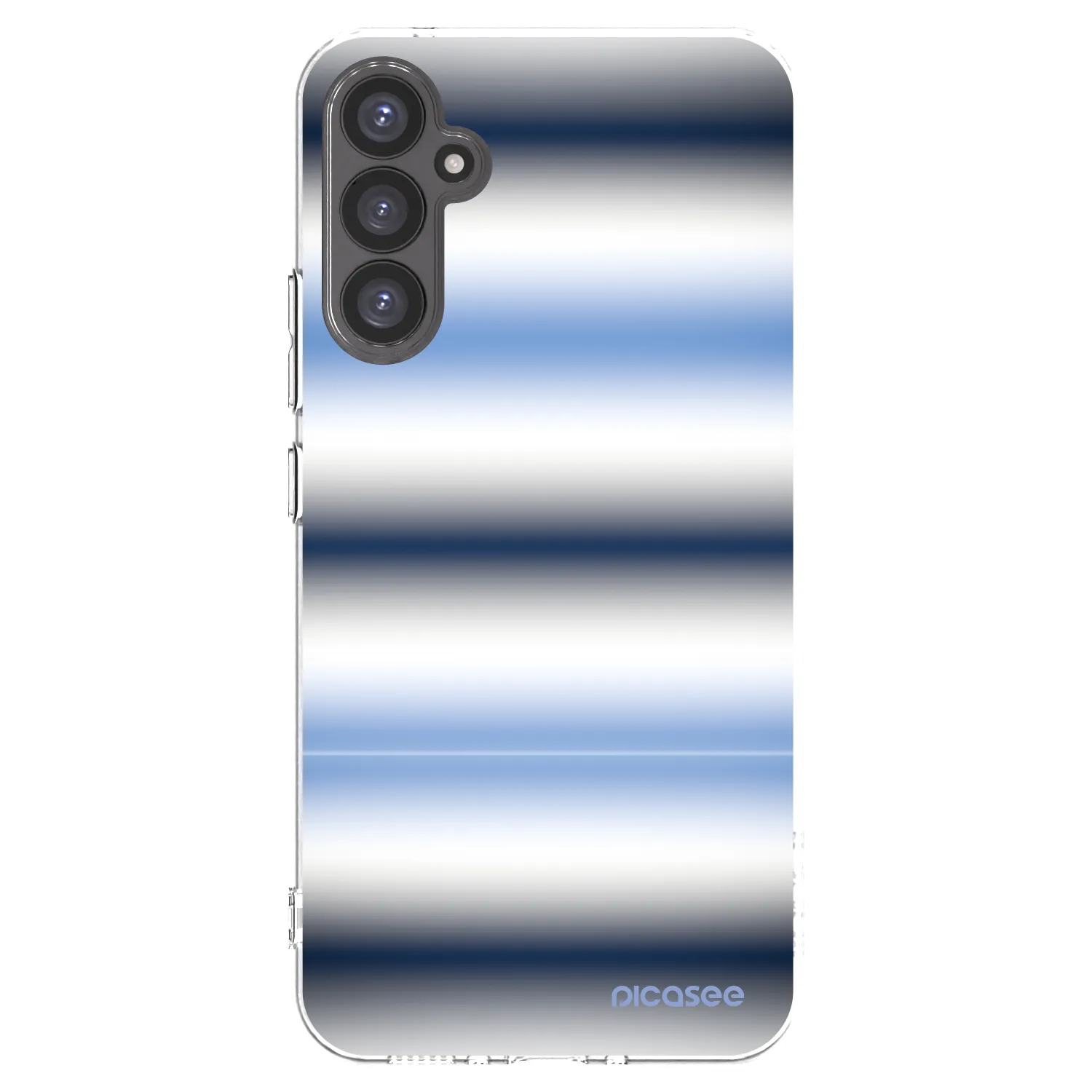 Picasee silikónový prehľadný obal pre Samsung Galaxy A34 5G A346B - Static Lines