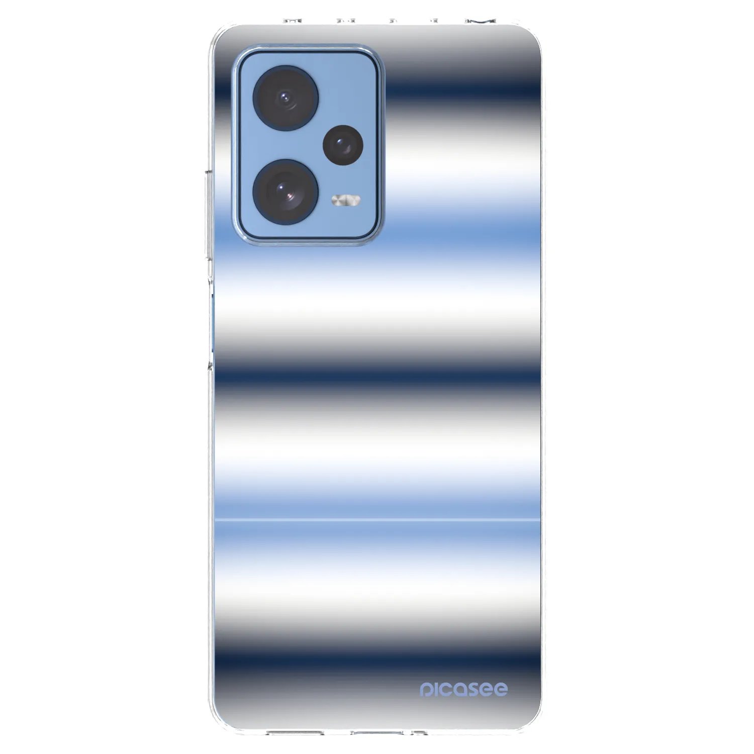 Picasee silikónový prehľadný obal pre Xiaomi Redmi Note 12 Pro 5G - Static Lines