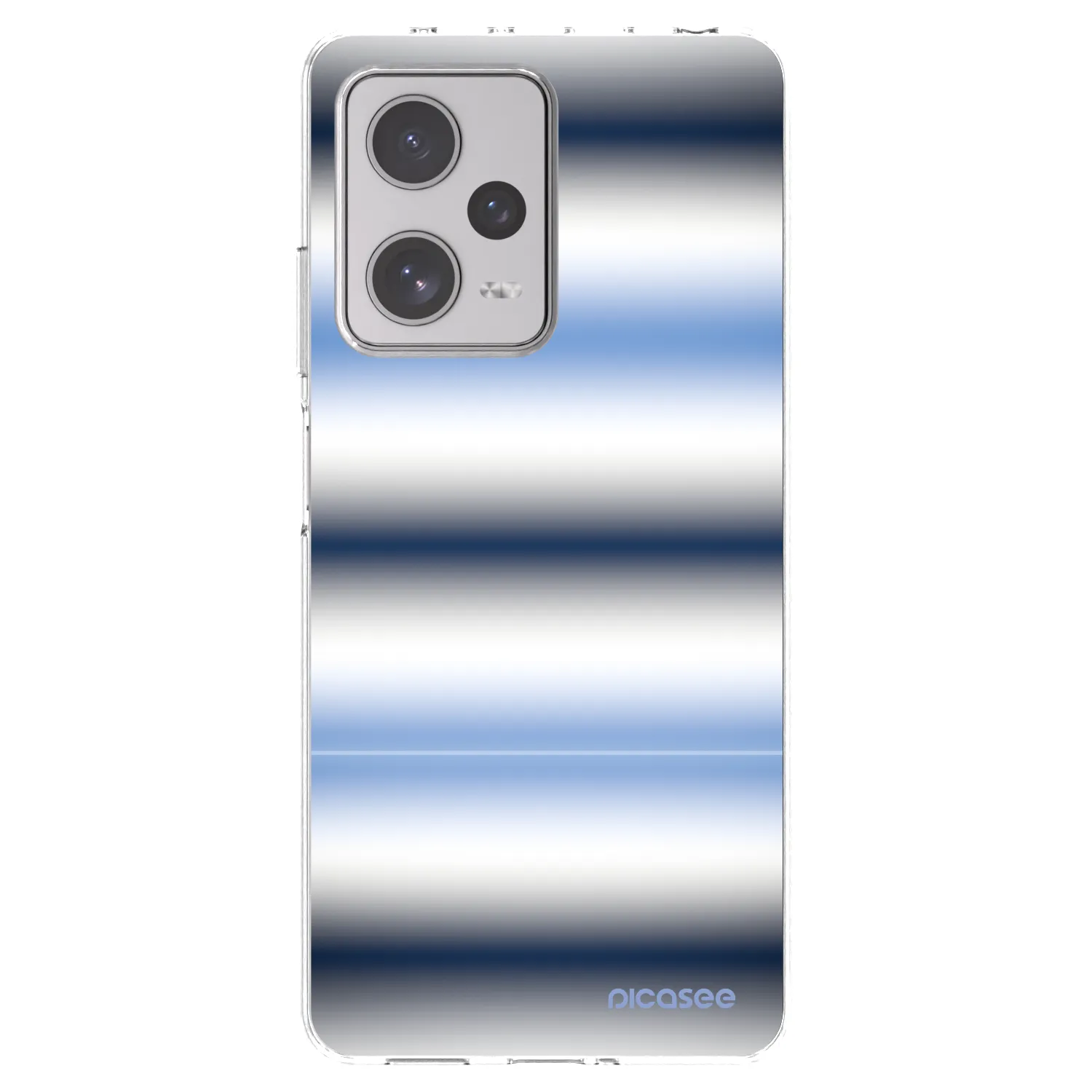 Picasee silikónový prehľadný obal pre Xiaomi Redmi Note 12 Pro+ 5G - Static Lines