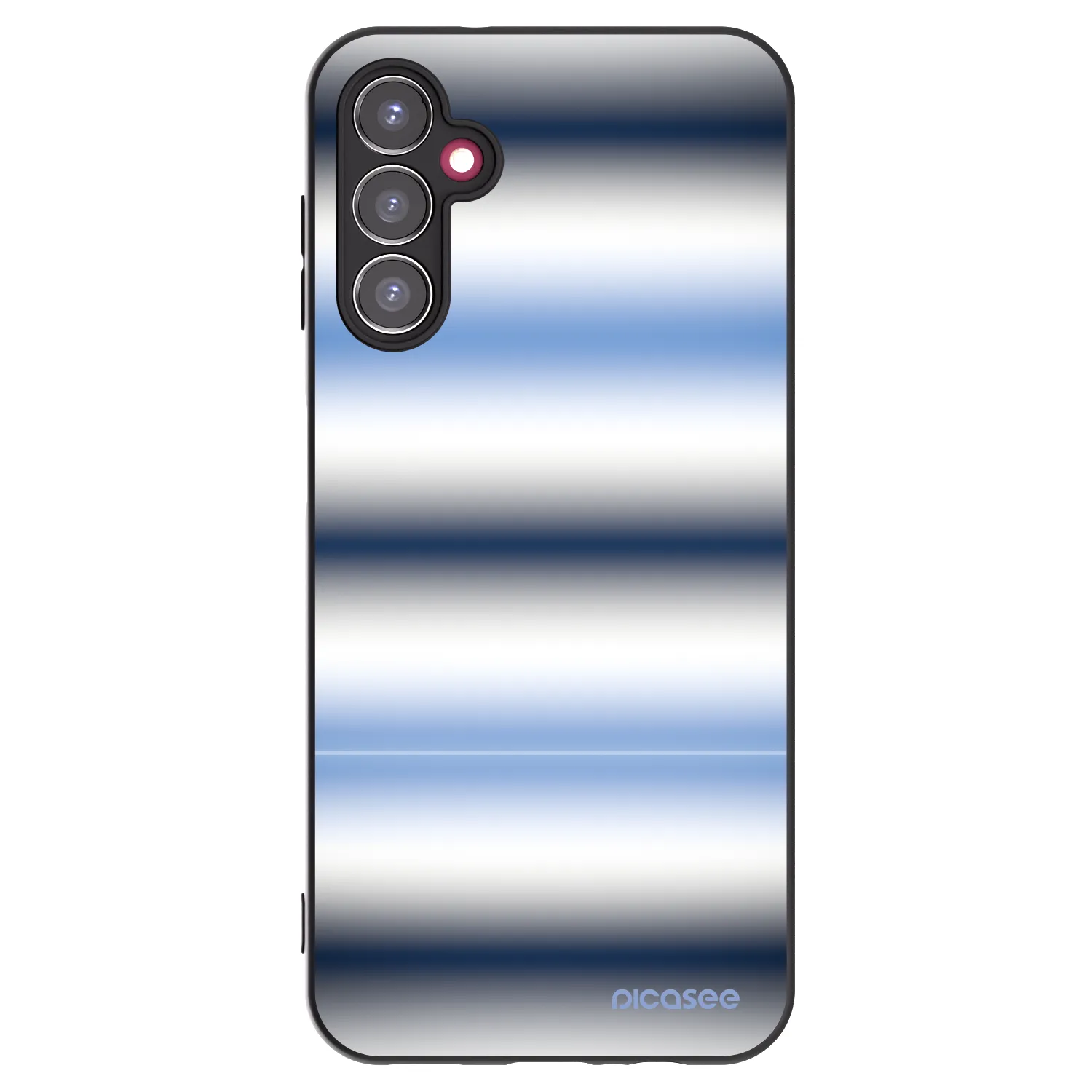 Picasee silikónový čierny obal pre Samsung Galaxy A14 4G A145R - Static Lines