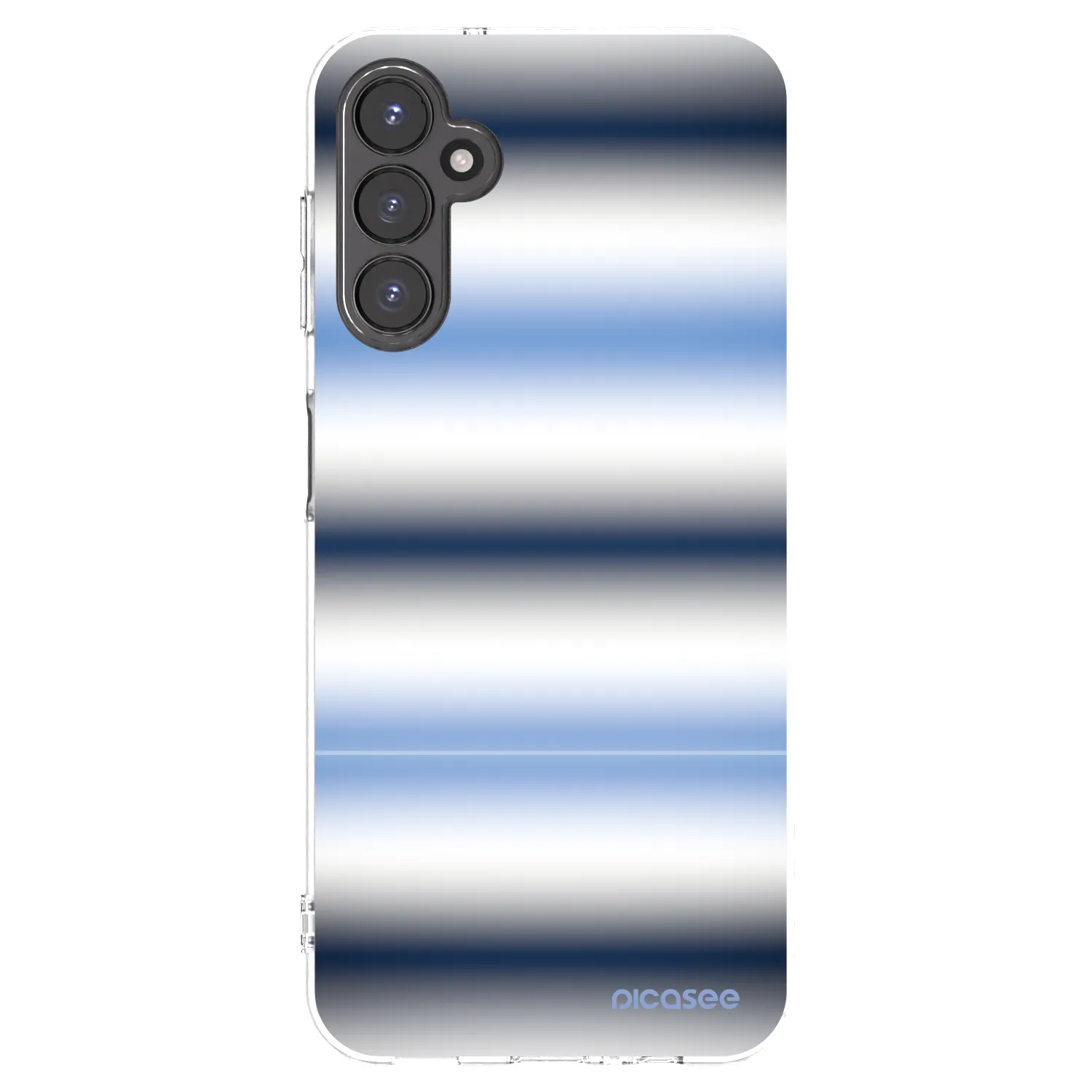 Picasee silikónový prehľadný obal pre Samsung Galaxy A14 4G A145R - Static Lines