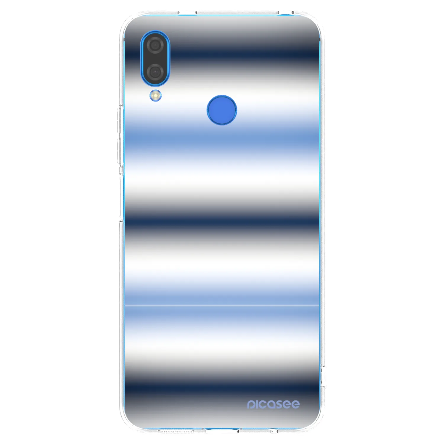 Picasee silikónový prehľadný obal pre Huawei Nova 3 - Static Lines