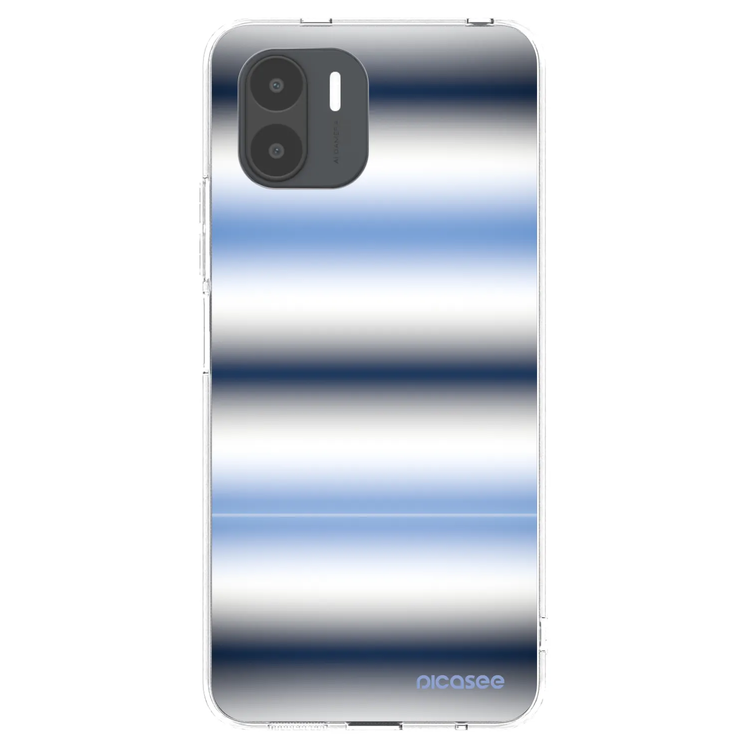 Picasee silikónový prehľadný obal pre Xiaomi Redmi A2 - Static Lines