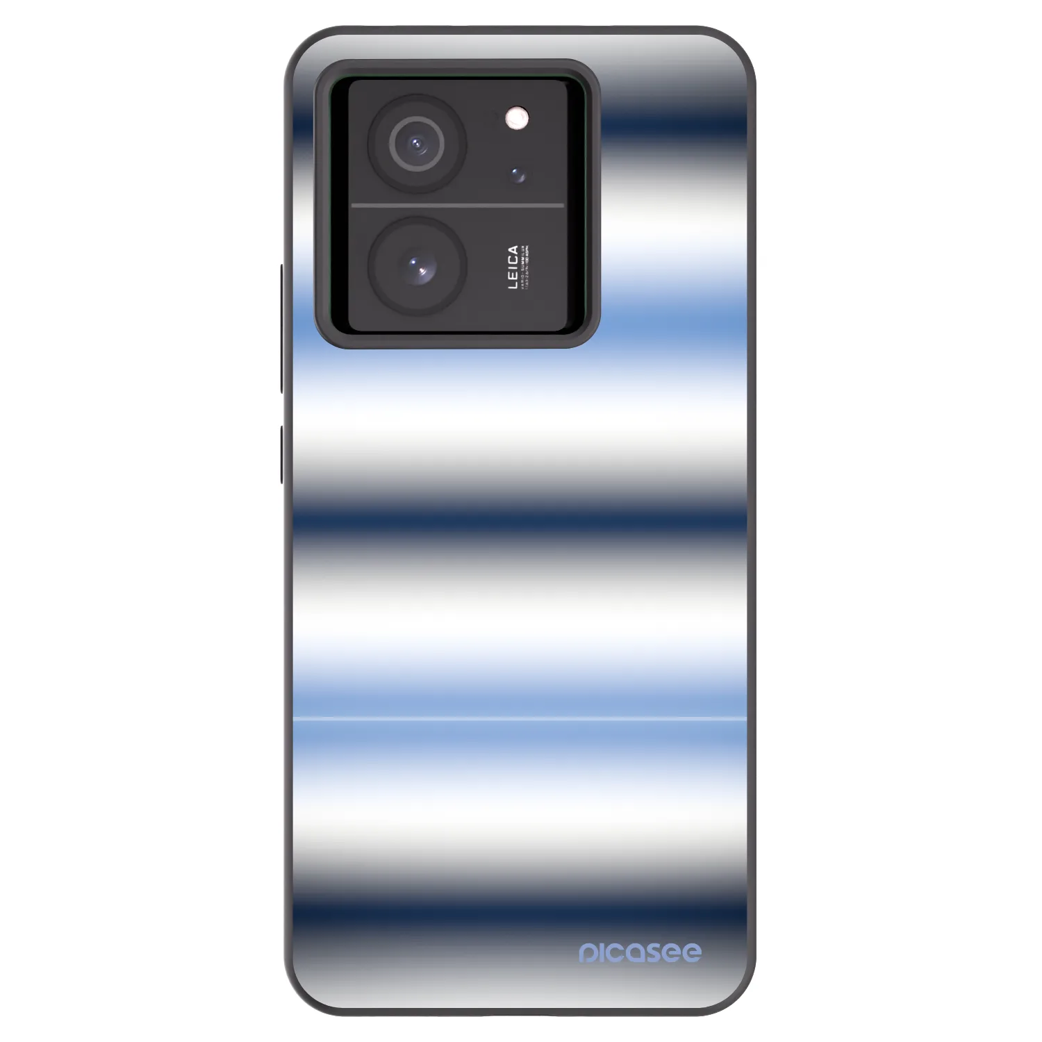 Picasee silikónový čierny obal pre Xiaomi 13T Pro - Static Lines
