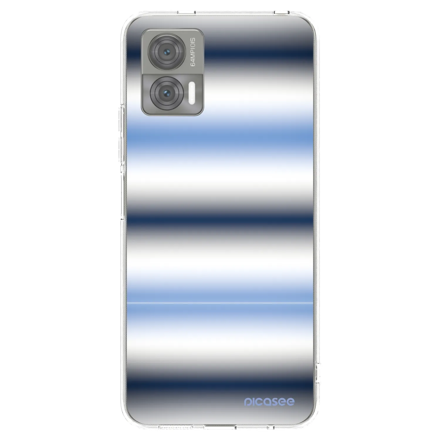Picasee silikónový prehľadný obal pre Motorola Edge 30 Neo - Static Lines