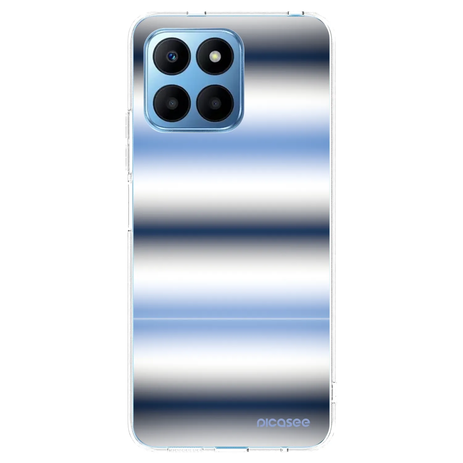 Picasee silikónový prehľadný obal pre Honor 70 Lite - Static Lines